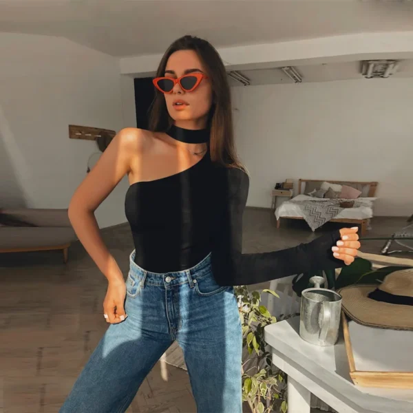 Macacão feminino - Estilo Y2K e sexy - Imagem 5
