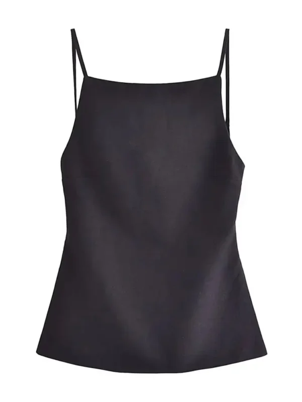 Top Tank com Alças Finas e Decote Quadrado - Estilo Vintage e Chic - Imagem 2
