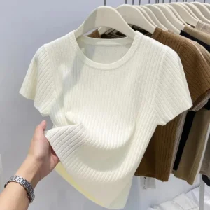 Sweater Feminino de Verão - Moda Coreana