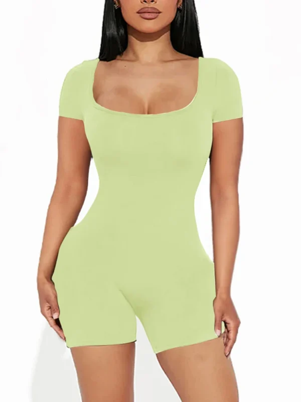 Macacão curto feminino - Estilo sexy e casual - Imagem 5