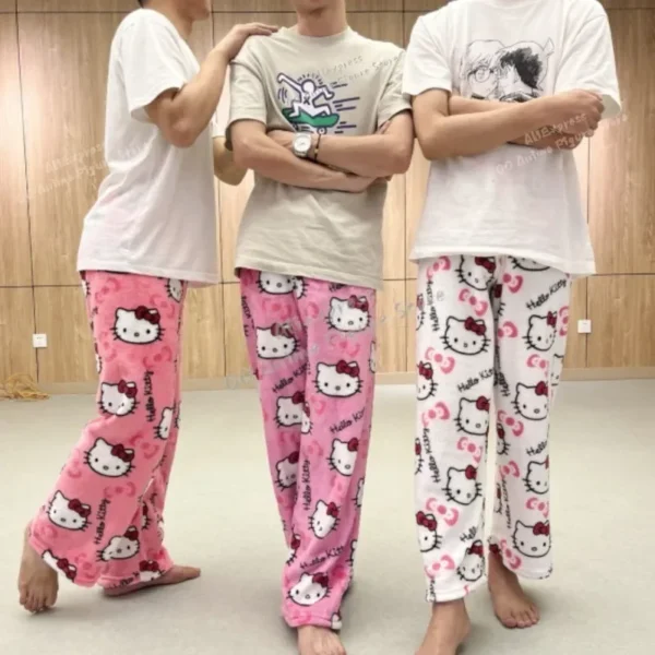 Calça de Pijama da Hello Kitty - Kawaii e Confortáveis - Imagem 2