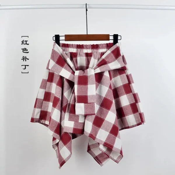 Saia Curta Feminina - Estilo Retro e Casual - Imagem 5