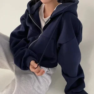 Moletom com Capuz e Forro - Moda Casual