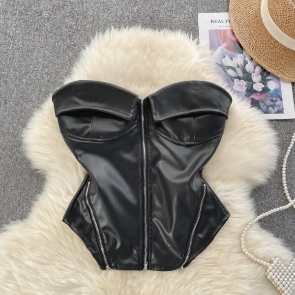 Corset Steampunk com Zíper - Estilo Vintage - Imagem 4