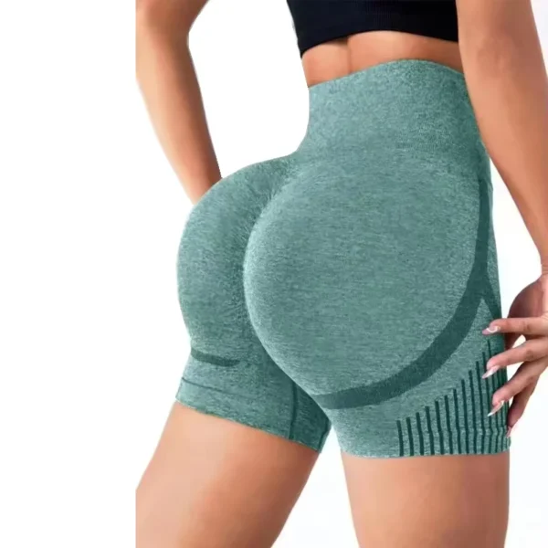 Shorts de Yoga Feminino - Cintura Alta e Confortável - Imagem 4