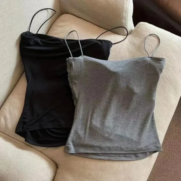 Top Tank com Alça Halter - Estilo Casual e Confortável - Imagem 3
