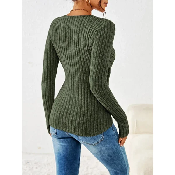 Sweater Feminino de Tricô - Moda Outono/Inverno - Imagem 2