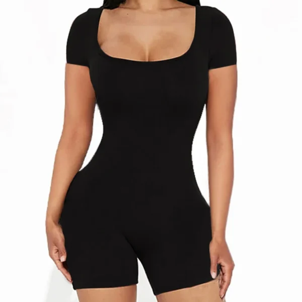 Macacão curto feminino - Estilo sexy e casual