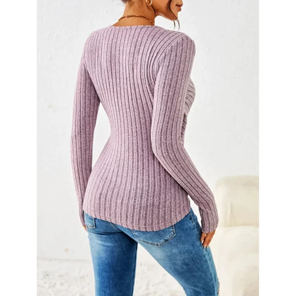 Sweater Feminino de Tricô - Moda Outono/Inverno - Imagem 9