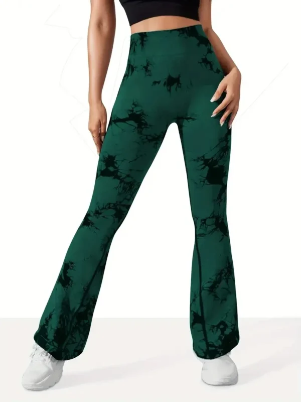 Calça de yoga feminina - Estilo esportivo e confortável - Imagem 4