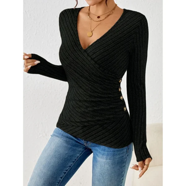 Sweater Feminino de Tricô - Moda Outono/Inverno - Imagem 6